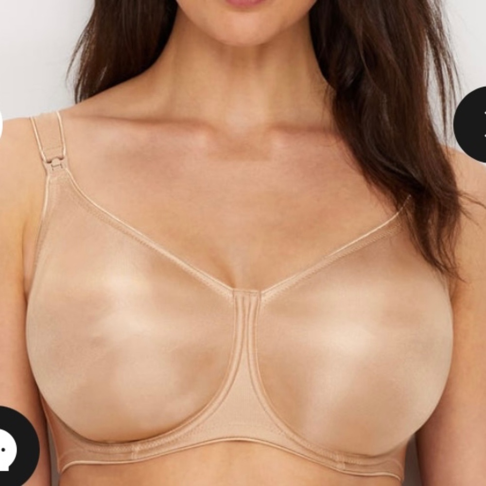 Lightly-lined underwire nursing bra NWOT 38G (dddd)